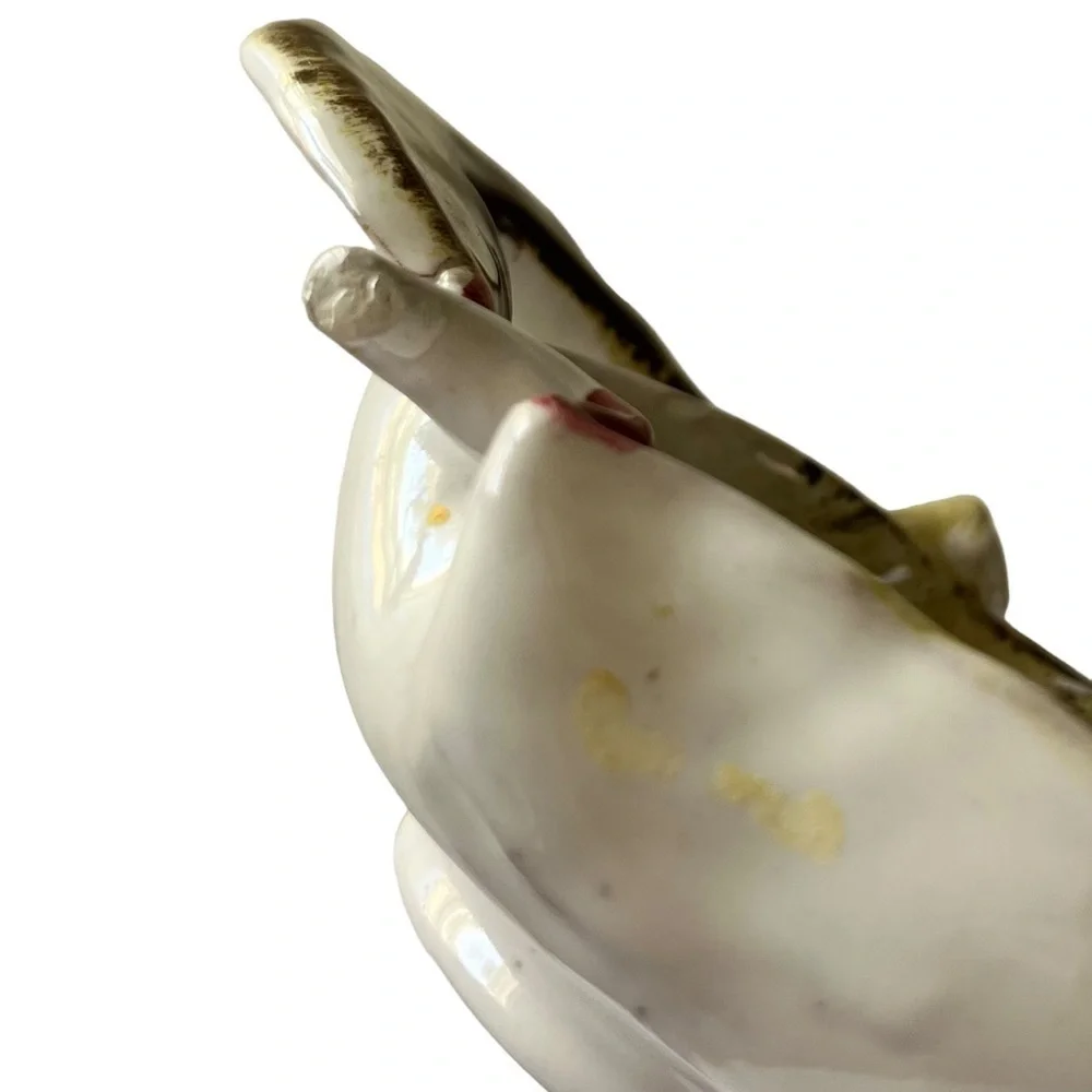 Vintage Italian MCM Elephant Form Chip and Dip